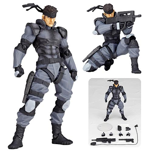 Metal Gear Solid 2 Snake Action Figure - Entertainment Earth