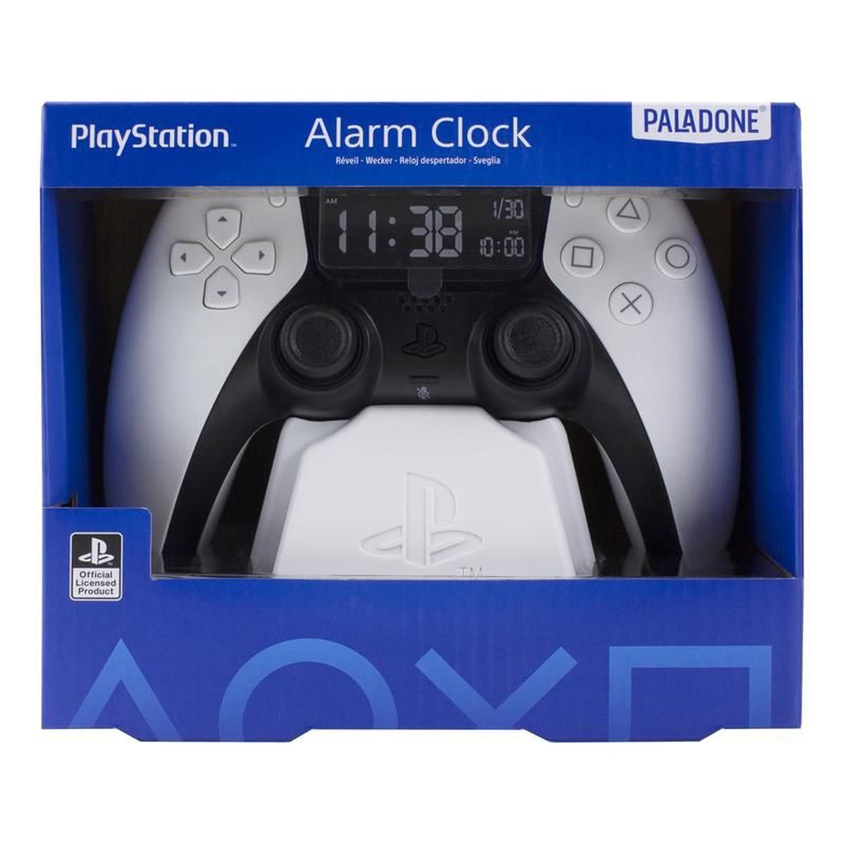 Playstation Paladone Playstation Ps5 Controller Alarm Clock Silver