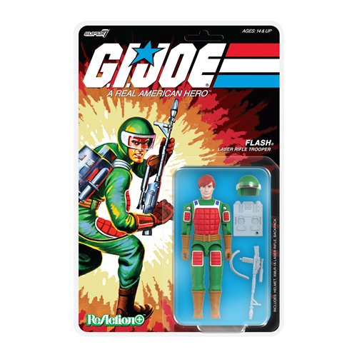 G.I. Joe Flash (Comic) 3 3/4-Inch ReAction+ Figure