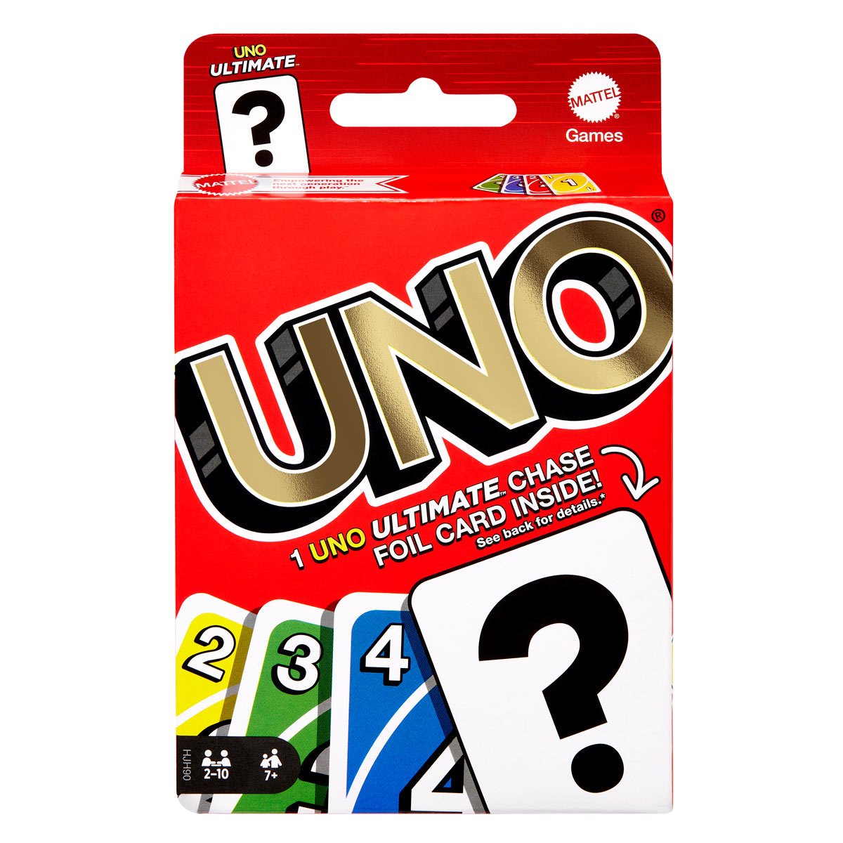 UNO Card Game with UNO Ultimate Foil Card