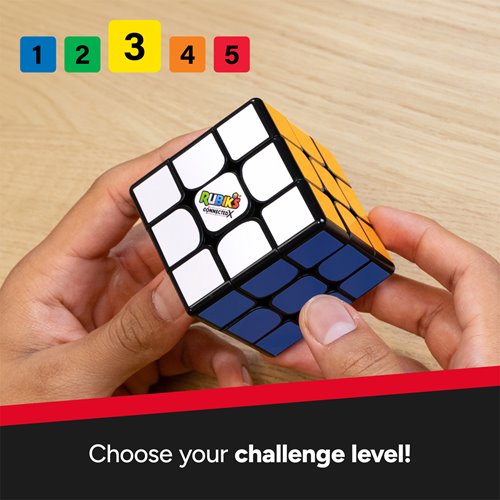 Original Rubik's Cube Connected Bluetooth-Enabled 3x3 Speed Cube with Guided Learning App