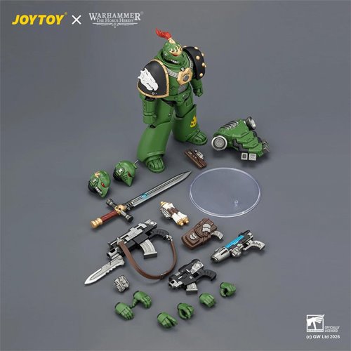 Joy Toy Warhammer 40,000 The Horus Heresy Salamanders MKVI Tactical Legionary 1:18 Scale Action Figu