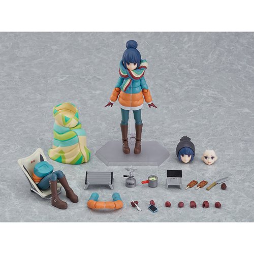 Laid-Back Camp Rin Shima DX Edition Figma Action Figure