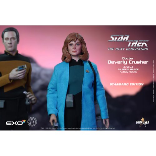 Star Trek: The Next Generation Dr. Beverly Crusher Standard Version 1:6 Scale Action Figure