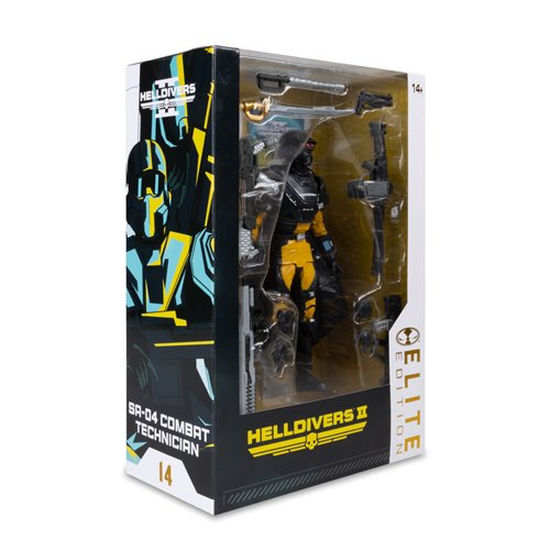 Helldivers II SA-04 Combat Technician McFarlane Elite Edition #14 7-Inch Deluxe Action Figure