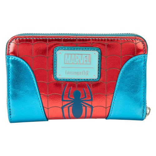 Spider-Man Shine Cosplay Zip-Around Wallet