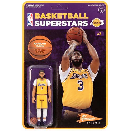 NBA Anthony Davis (Los Angeles Lakers) ReAction Figure