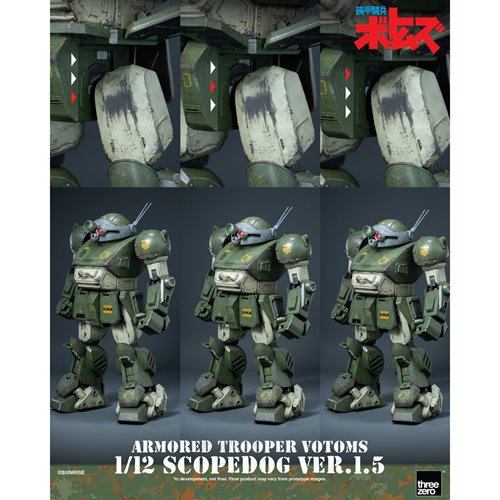 Armored Trooper Votoms Scopedog Version 1.5 1:12 Scale Action Figure