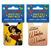 DC Comics Bombshells Wonder Woman Cover Credit Card Bottle Opener
