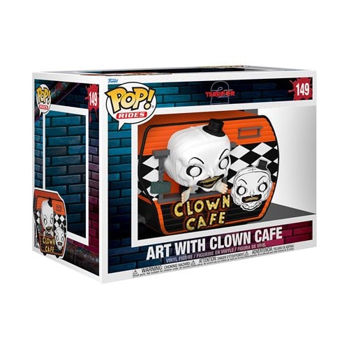 Terrifier Clown Cafe with Art Deluxe Funko Pop! Ride