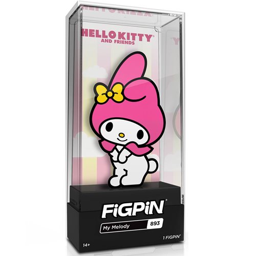 Hello Kitty and Friends My Melody FiGPiN Classic 3-Inch Enamel Pin