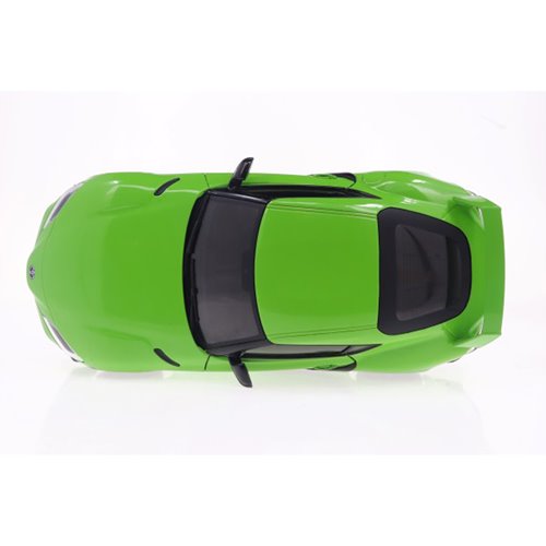 2023 Toyota GR Supra Streetfighter Edition Bright Green 1:18 Scale Die-Cast Metal Vehicle