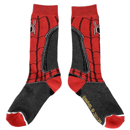 Spider-Man No Way Home Suit Up Crew Sock 3-Pack