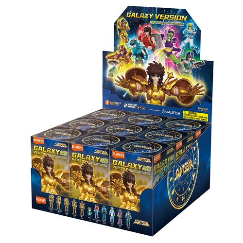 Saint Seiya Galaxy Version 02 The Legacy of the Gold Saints Case of 9