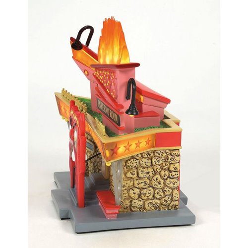 Hot Properties Village Beetlejuice Dante's Inferno Lounge Statue