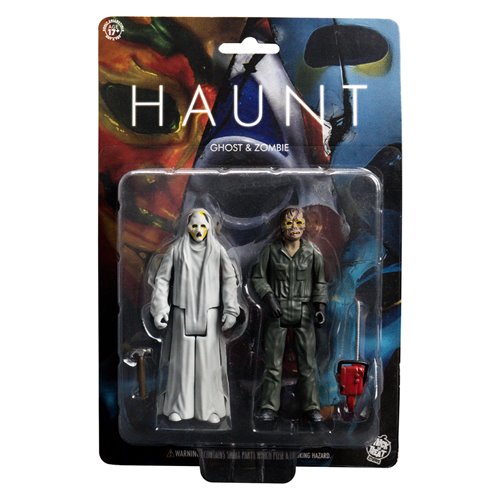 Haunt Ghost and Zombie 3 3/4-Inch Action Figure 2-Pack
