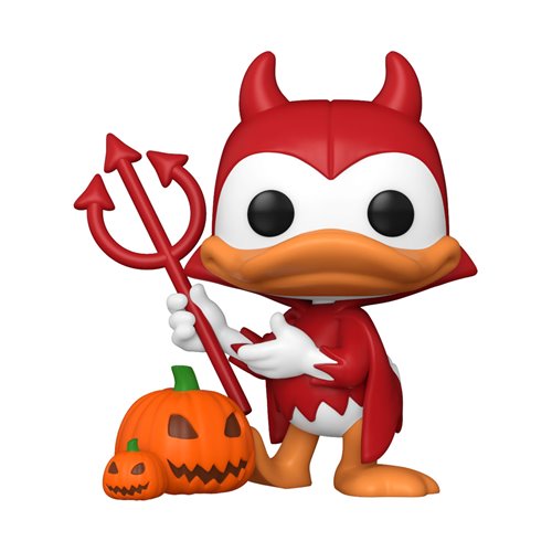 Mickey and Friends Devil Donald with Pumpkin Funko Pop! Vinyl