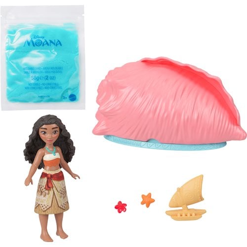 Moana Ocean Shell Reveal Small Doll Case of 4