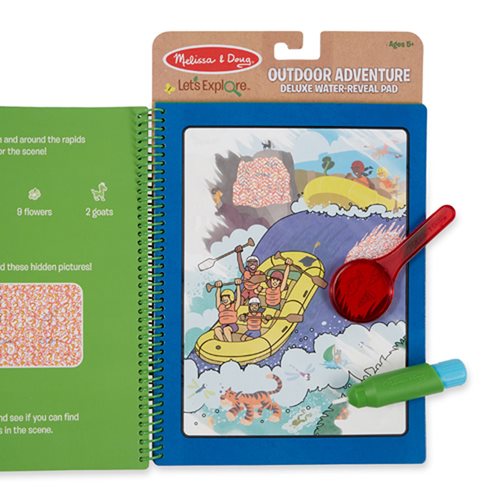 Let's Explore Water Wow! Outdoor Adventure Water Reveal Pad