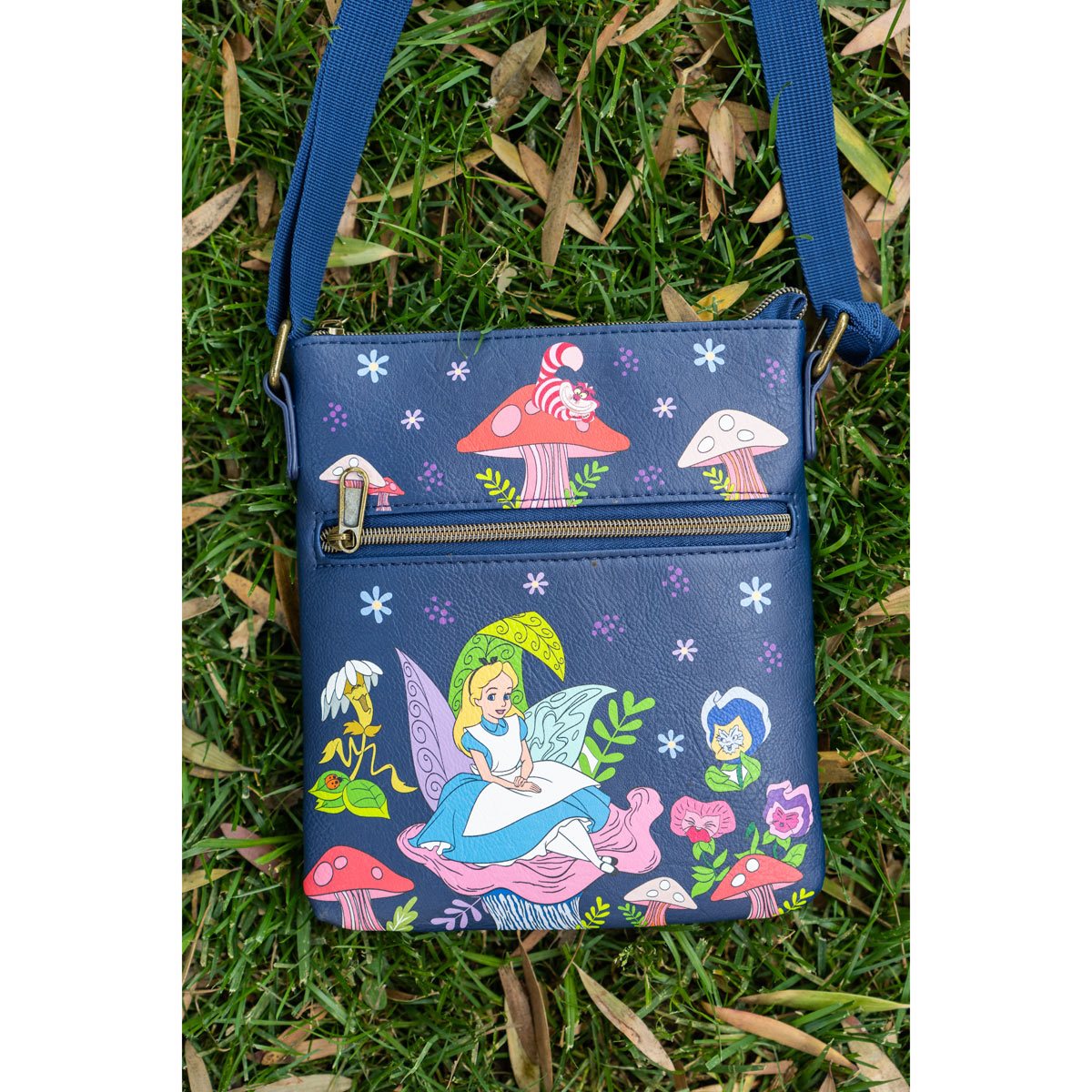 Alice In Wonderland Villains Convertible Backpack & Tote Bag