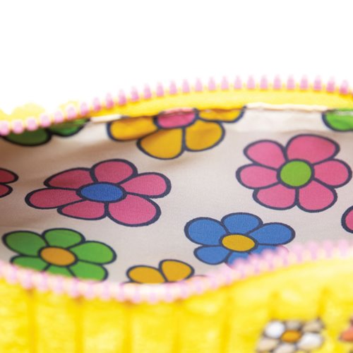 Miffy Corduroy Bagette Crossbody Bag with Bag Charm