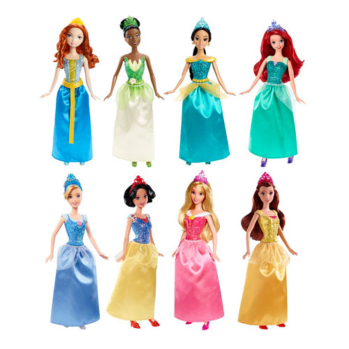 Disney Princess Sparkle Princess Doll Case