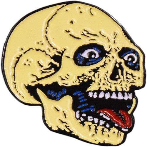 The Return of the Living Dead Party Time Skeleton Head Enamel Pin