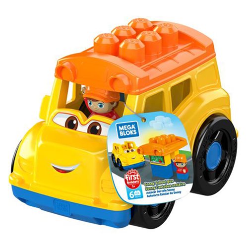 Mega Bloks Lil Vehicles Sonny School Bus
