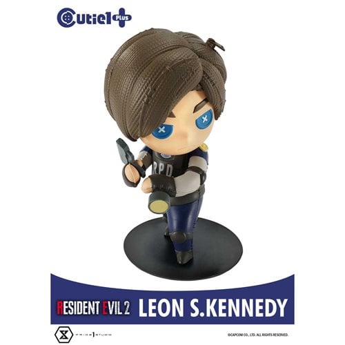 Resident Evil 2 Leon Scott Kennedy Cutie1 PLUS Vinyl Figure
