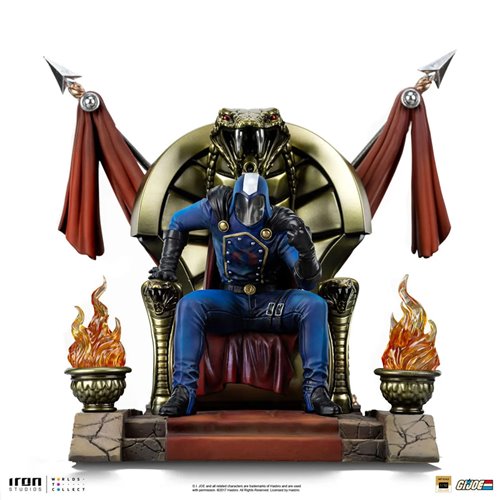 G.I. Joe Cobra Commander Deluxe 1:10 Art Scale Limited Edition Statue