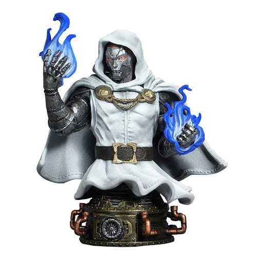 Marvel Comics Doctor Doom White Armor 1:7 Scale Mini-Bust - Previews Exclusive