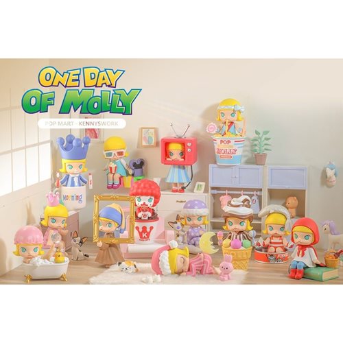 One Day of Molly Random Blind-Box Mini-Figures Display Case