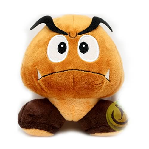 Details about   Goomba Open Mouth Super Mario Bros Plush Toy Stuffed Animal Figure Doll 5" 