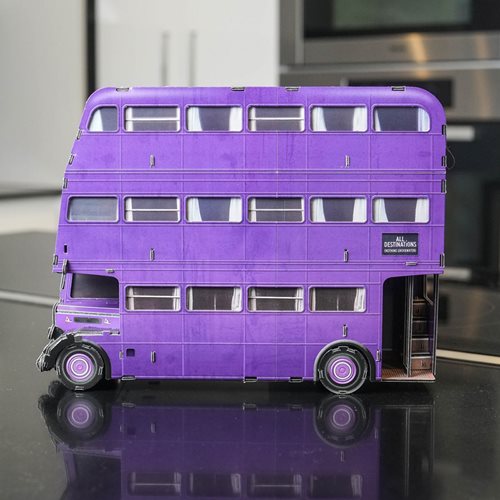 Harry Potter The Knight Bus 3D Model Puzzle Kit