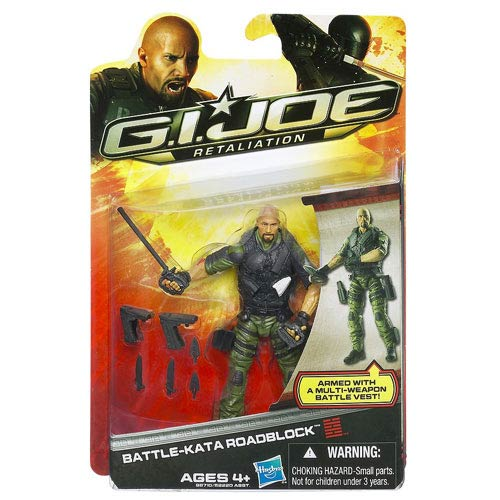 G.I. Joe Battle-Kata Roadblock Action Figure, Not Mint