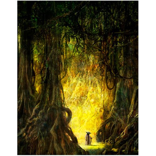 Star Wars Morning Stroll by Cliff Cramp Canvas Giclee Art Print