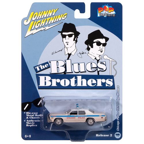 Johnny Lightning Pop Culture 2024 Release 2 1:64 Scale Die-Cast Metal Vehicle Case of 6