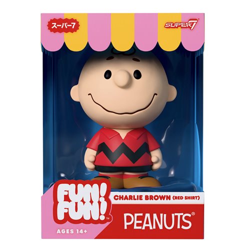 Peanuts Charlie Brown (Red Shirt) FUN! FUN! Vinyl Figure