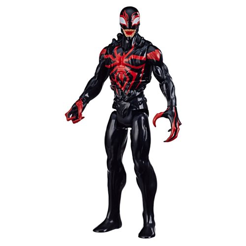 Spider-Man Maximum Venom Titan Hero Series Miles Morales 12-Inch Action Figure
