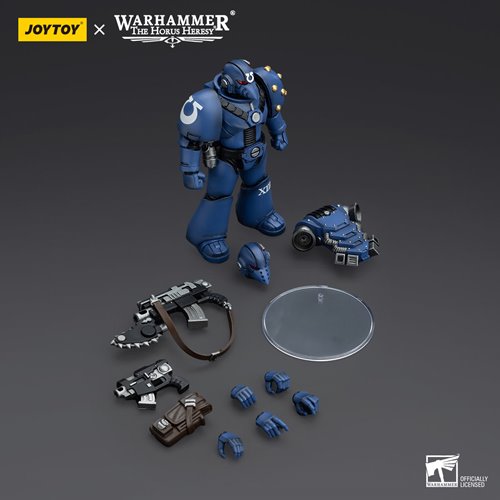 Joy Toy Warhammer: The Horus Heresy Ultramarines Mk VI Squad with Bolter and Chainblade 1:18 Scale A