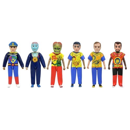 Ben Cooper Costume Series 14 60's Sci-Fi 6-Inch Clothed Figure Set of 6