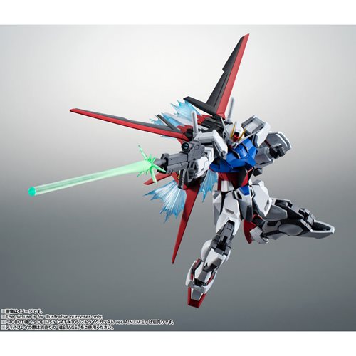 Mobile Suit Gundam Seed Side MS AQM/E-X01 Aile Striker and Option Parts The Robot Spirits Action Fig