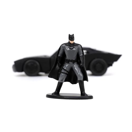 The Batman 2021 Batmobile 1:32 Scale Die-Cast Metal Vehicle with Batman Figure