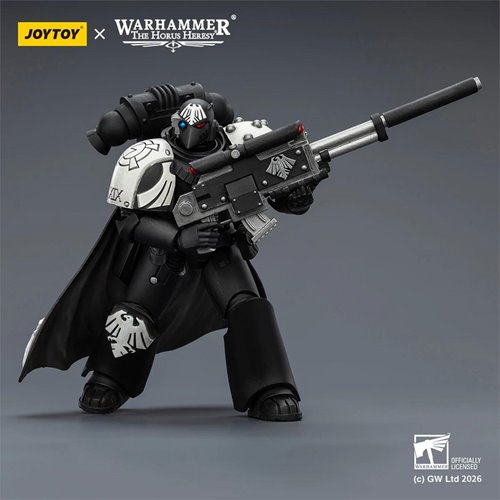 Joy Toy Warhammer The Horus Heresy Raven Guard Mor Deythan Shade with Nemesis Bolt Rifle 1:18 Scale