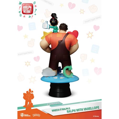Wreck-It-Ralph with Vanellope D-Stage DS-056 6-Inch Statue