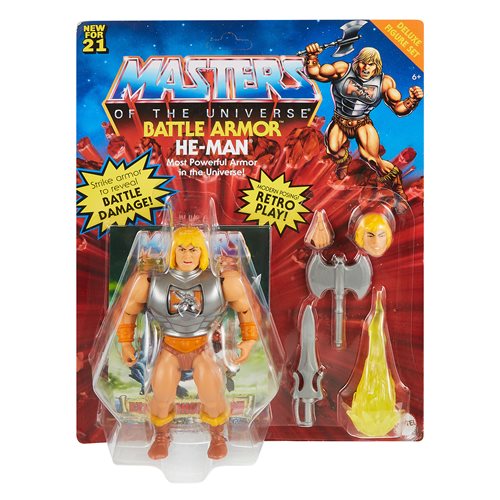 Masters of the Universe Origins Deluxe Action Figure Wave 1 Case