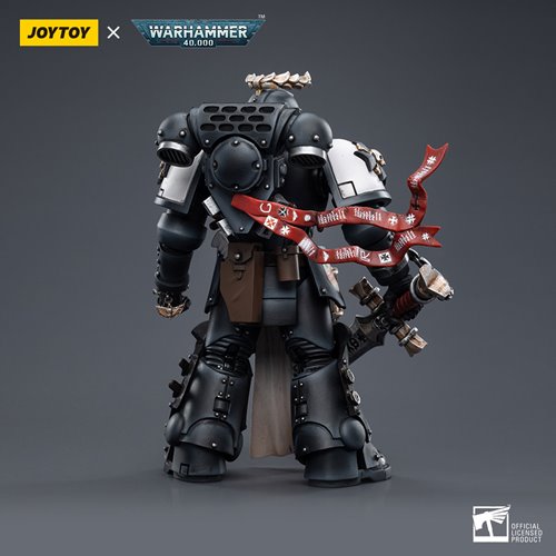 Joy Toy Warhammer 40,000 Black Templars The Emperors Champion Rolantus 1:18 Scale Action Figure