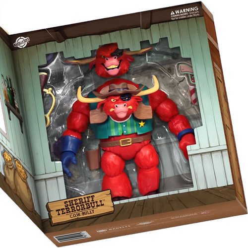 Wild West C.O.W.-Boys of Moo Mesa Sheriff Terrorbull in the Sheriff's Office Action Figure - SDCC 2026 Exclusive