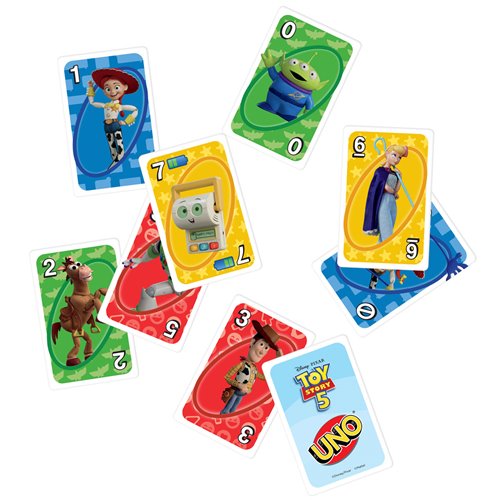 Toy Story 5 UNO Card Game