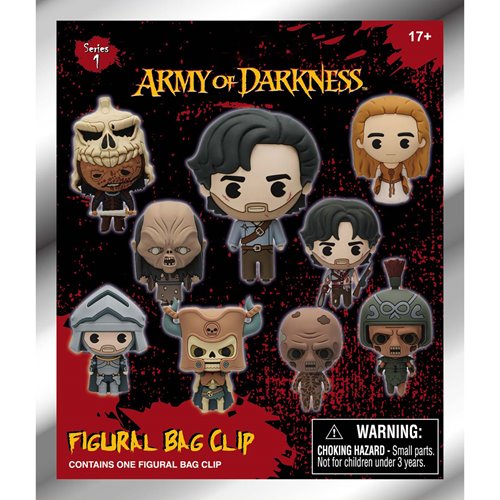 Army of Darkness 3D Foam Bag Clip Random 6-Pack